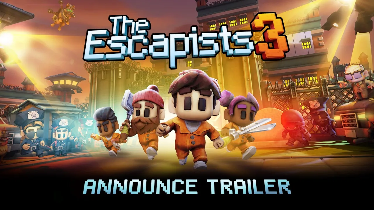↗️ Анонсирована третья часть популярного симулятора тюремного побега The Escapists 3