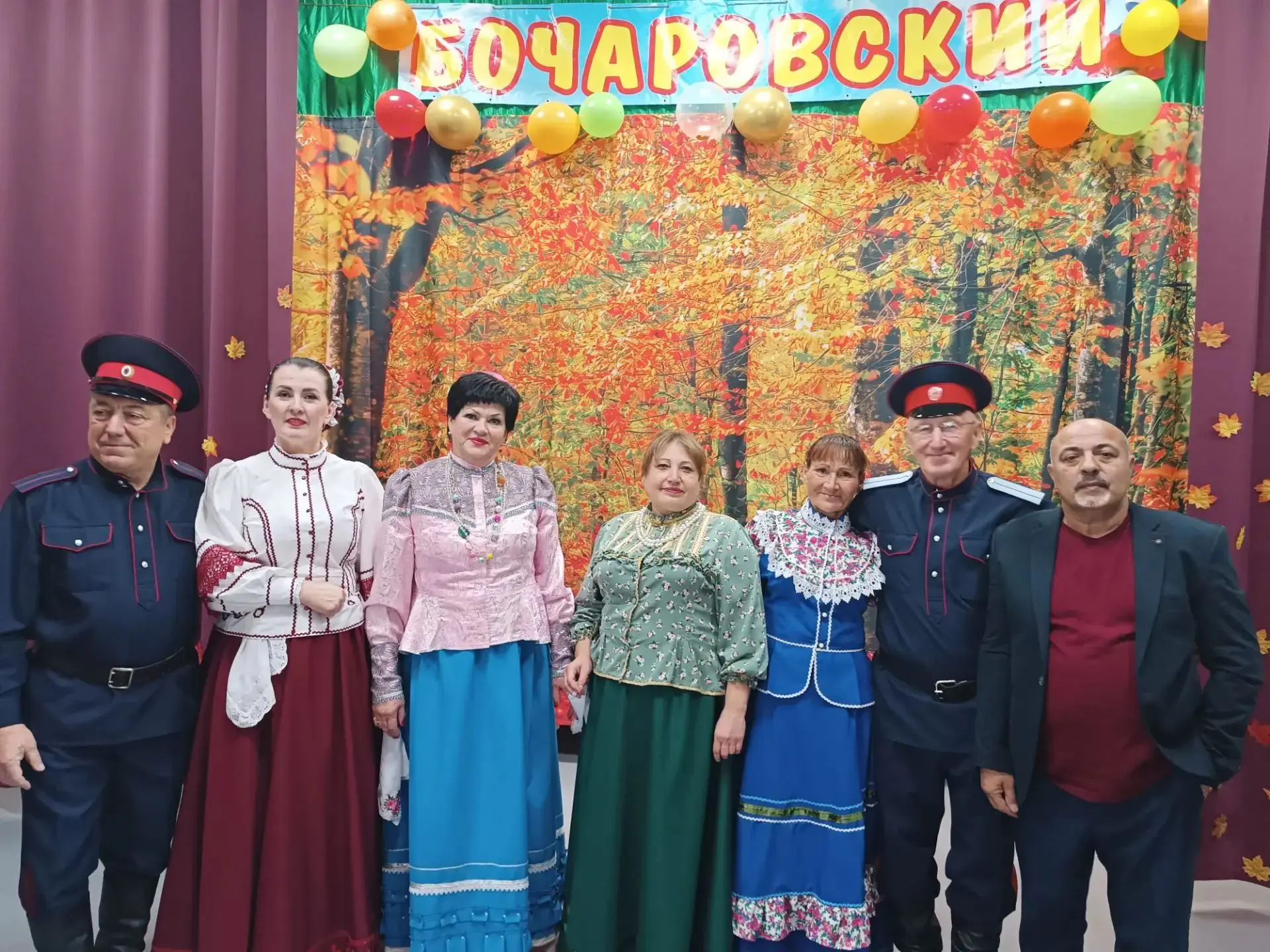 В хуторе Бочаровском сегодня отмечали Дель села и День работников сельского хозяйства.