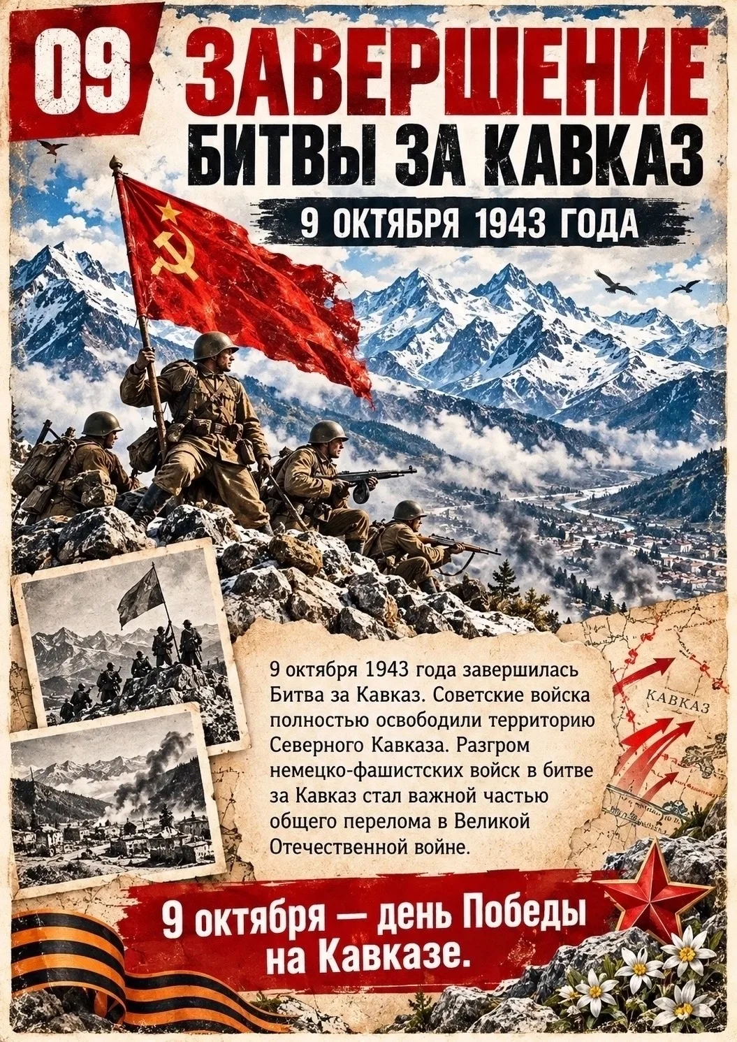 Битва за Кавказ: урок мужества 🎖️