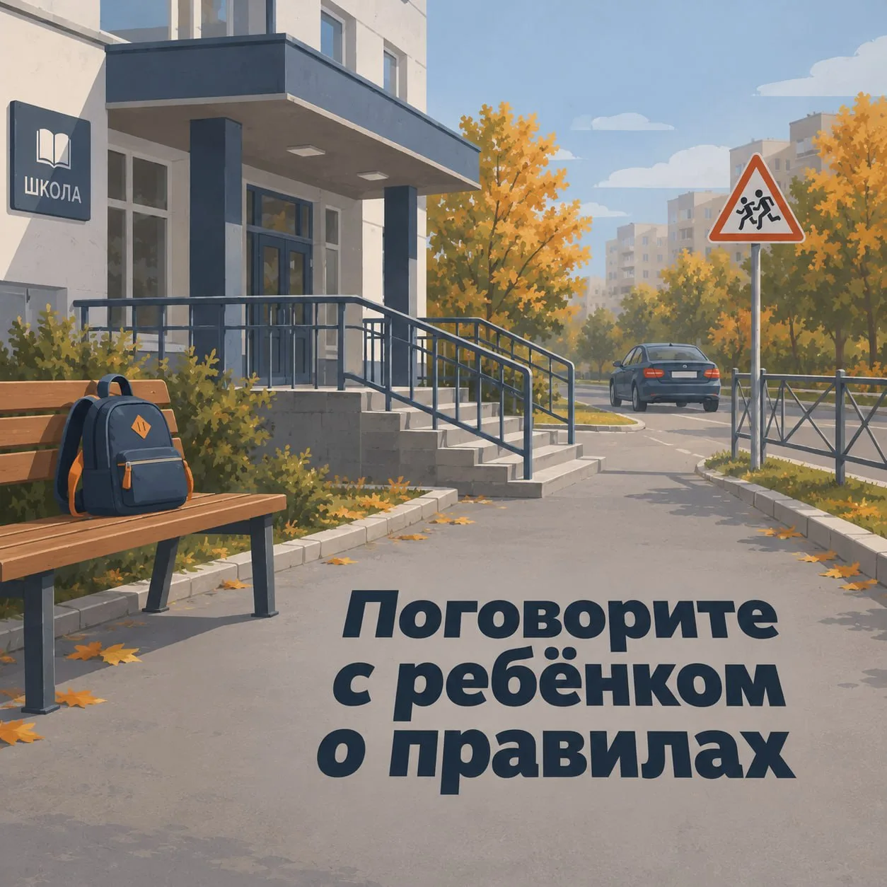 В родительском чате школы на Ельнинской обсуждают недавний случай: к детской площадке п...