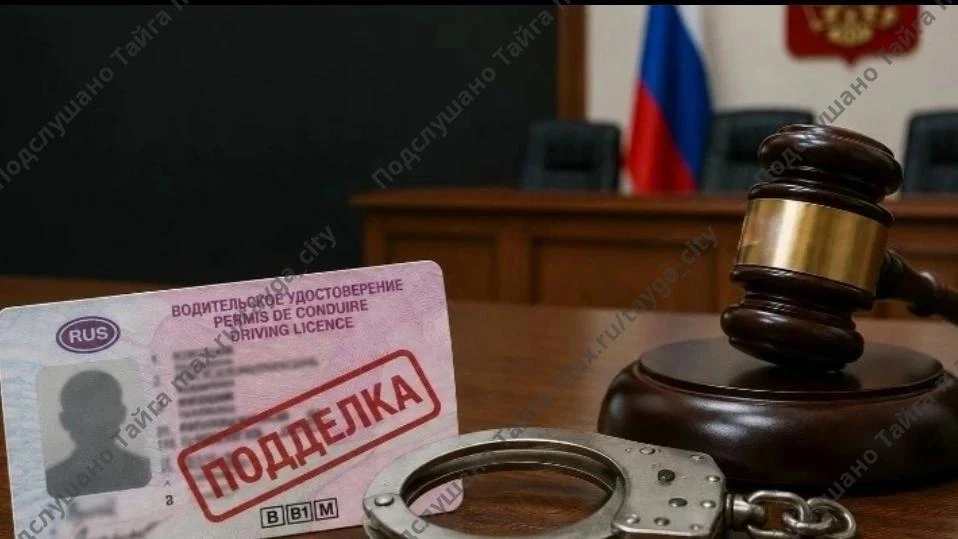 В Тайге будут судить местного жителя, который купил поддельное водительское удостоверен...
