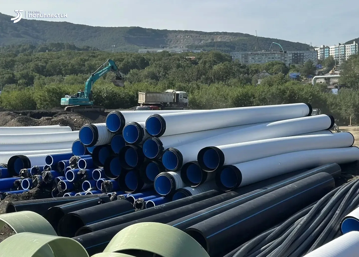 👷 ПОЛИПЛАСТИК укрепляет дорожную инфраструктуру Камчатки
