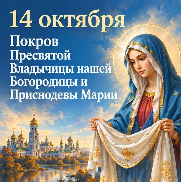 🕊️ Великий праздник Покрова Пресвятой Богородицы наполняет сердца светлой верой, душев...