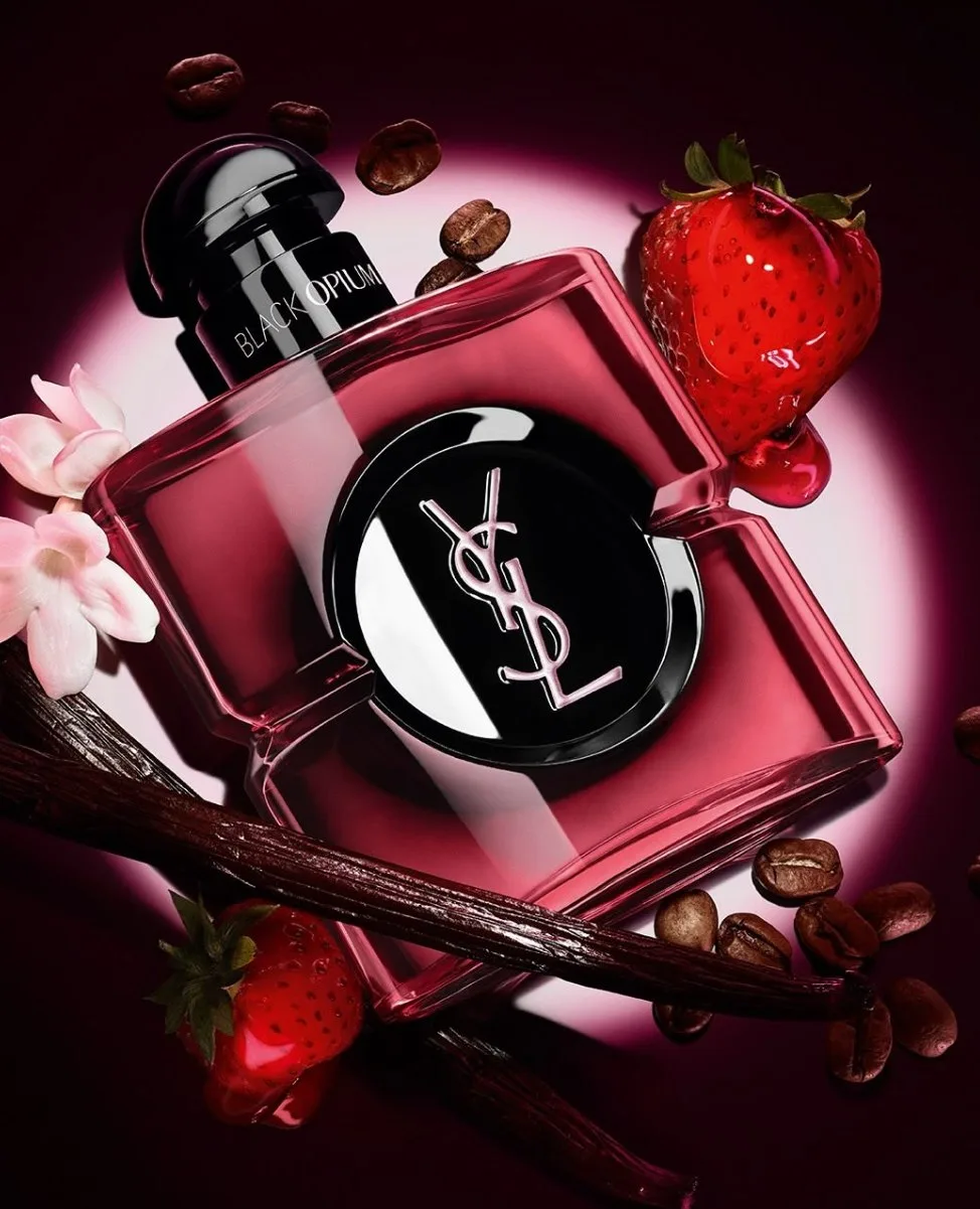 Женские духи Yves Saint Laurent Black Opium Pink Glaze
