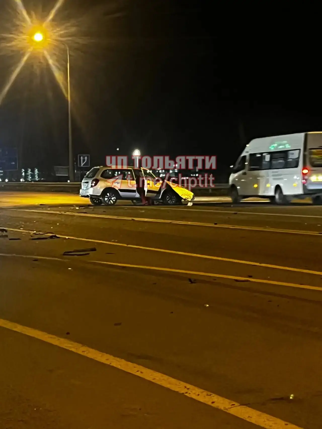 ДТП возле Ягодного, напротив «Миндаля»