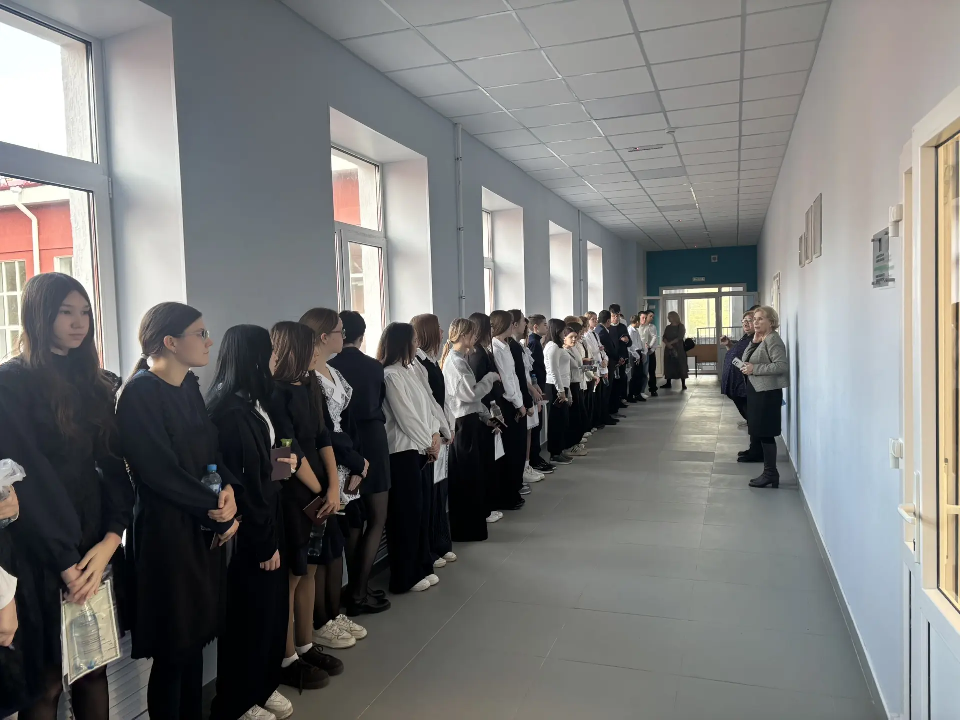📋 В школе проведён пробный ОГЭ для учащихся 9 классов