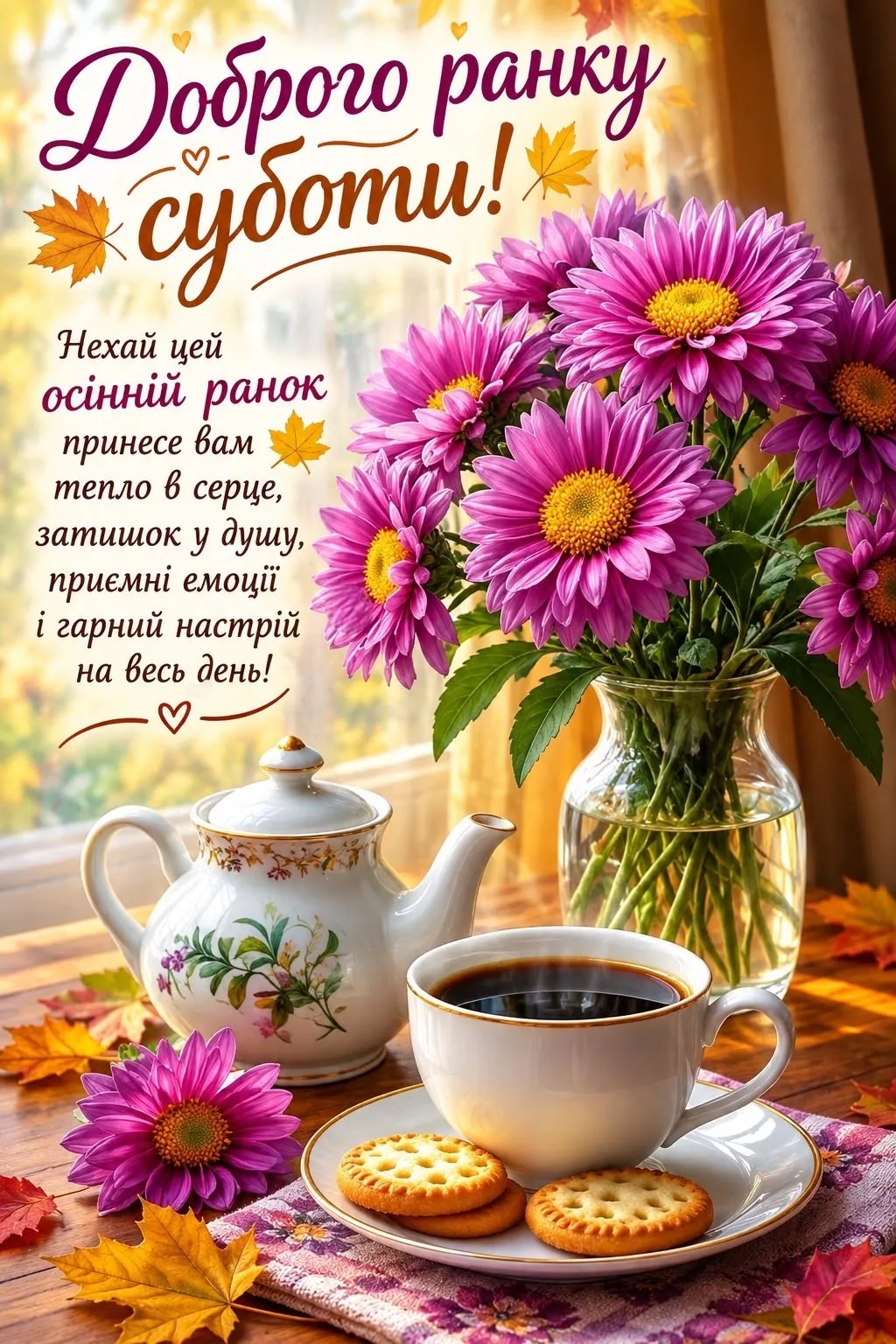 ДОБРОЕ УТРО 🍂☀️☕️