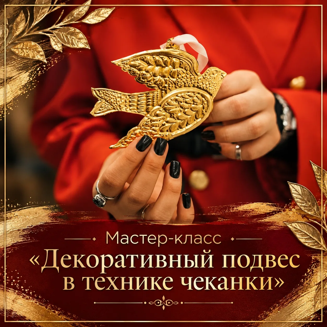 Устал от суеты? Приходи на мастер-класс по тиснению по фольге на фестивале «Моё Хобби»!