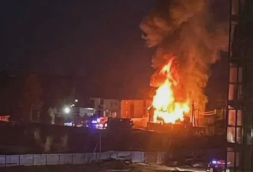 Пожар в Красном Бору: погиб человек
