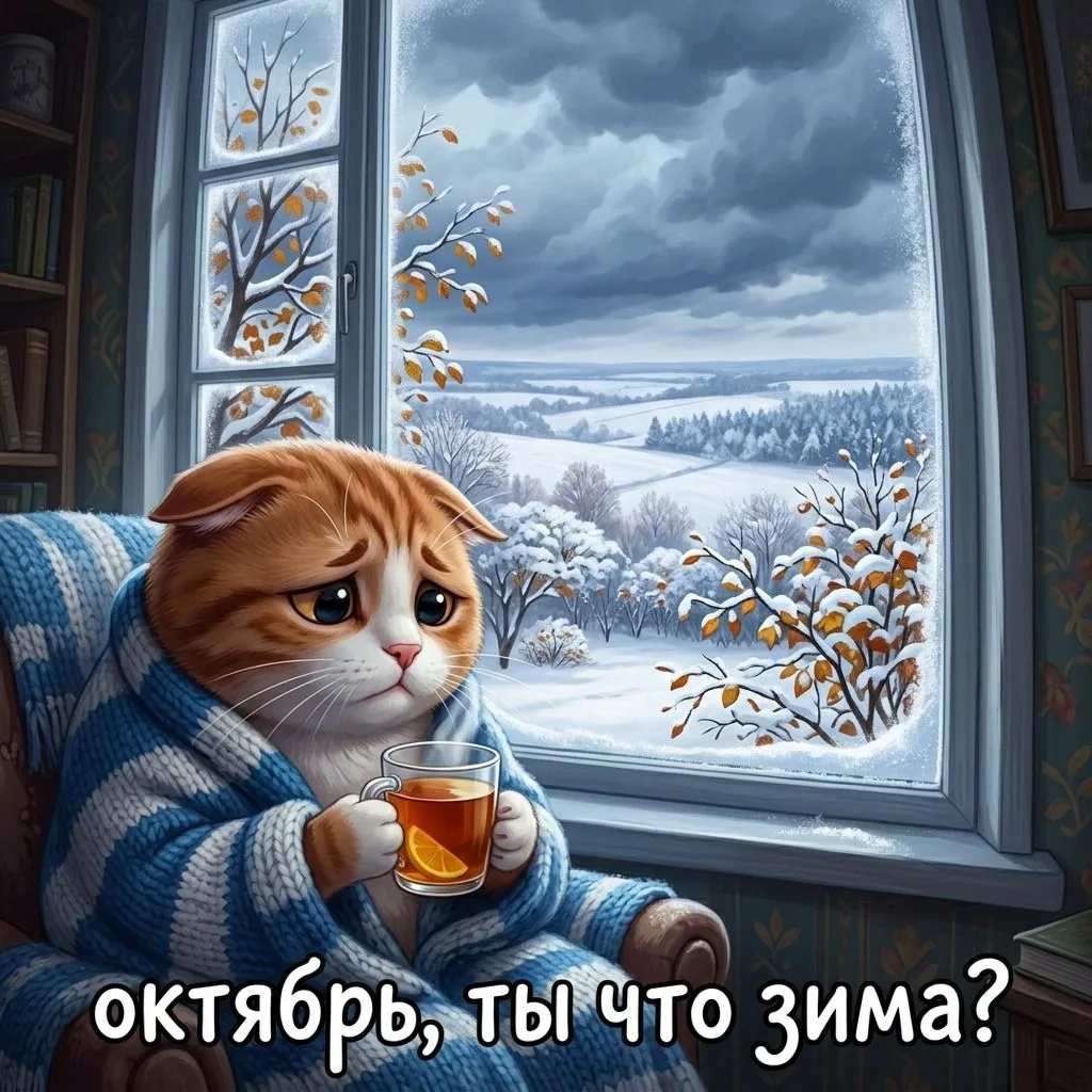 🍁Зима на пороге: Бурятию накроют сильные снегопады и метели❄️