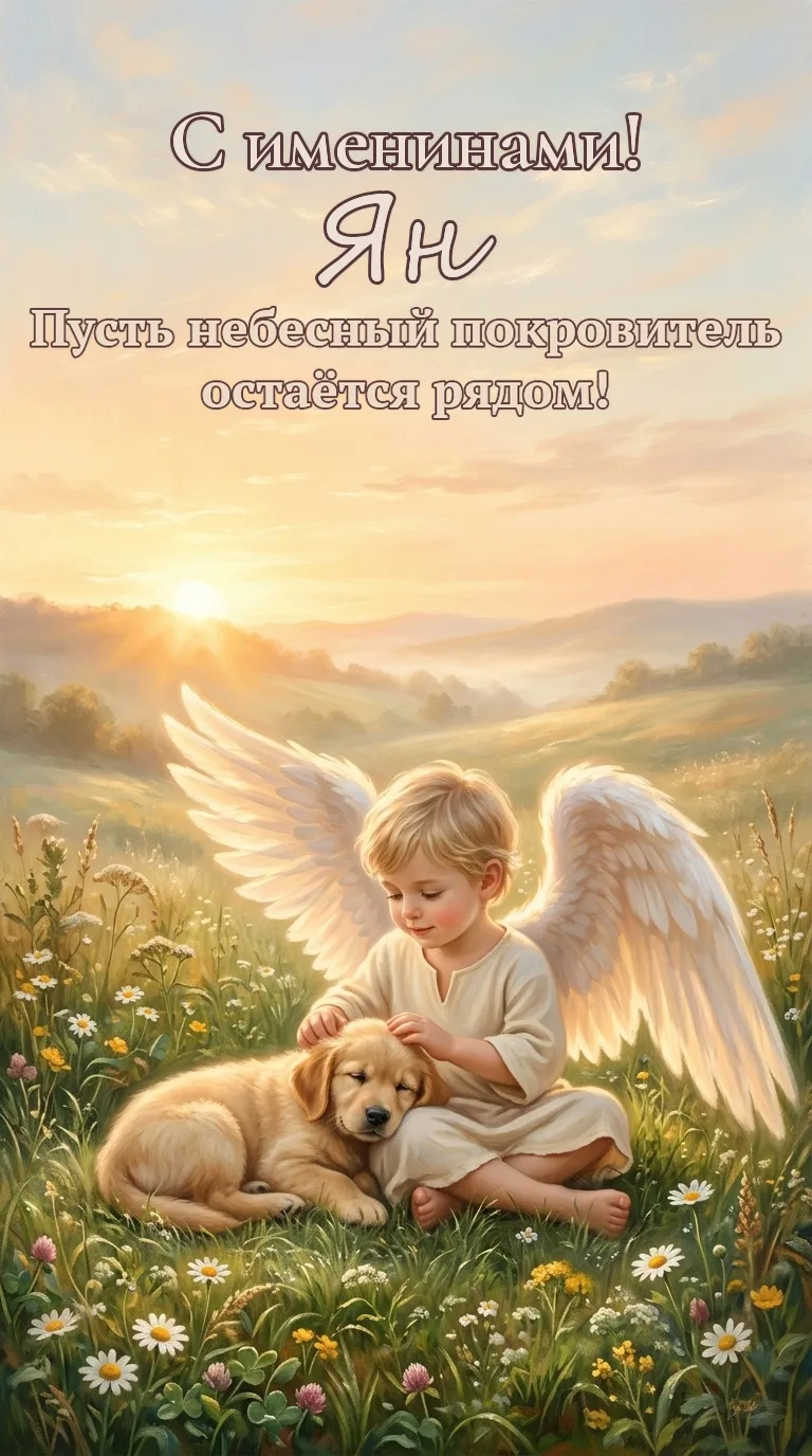 😇 16 октября — именины: Ян