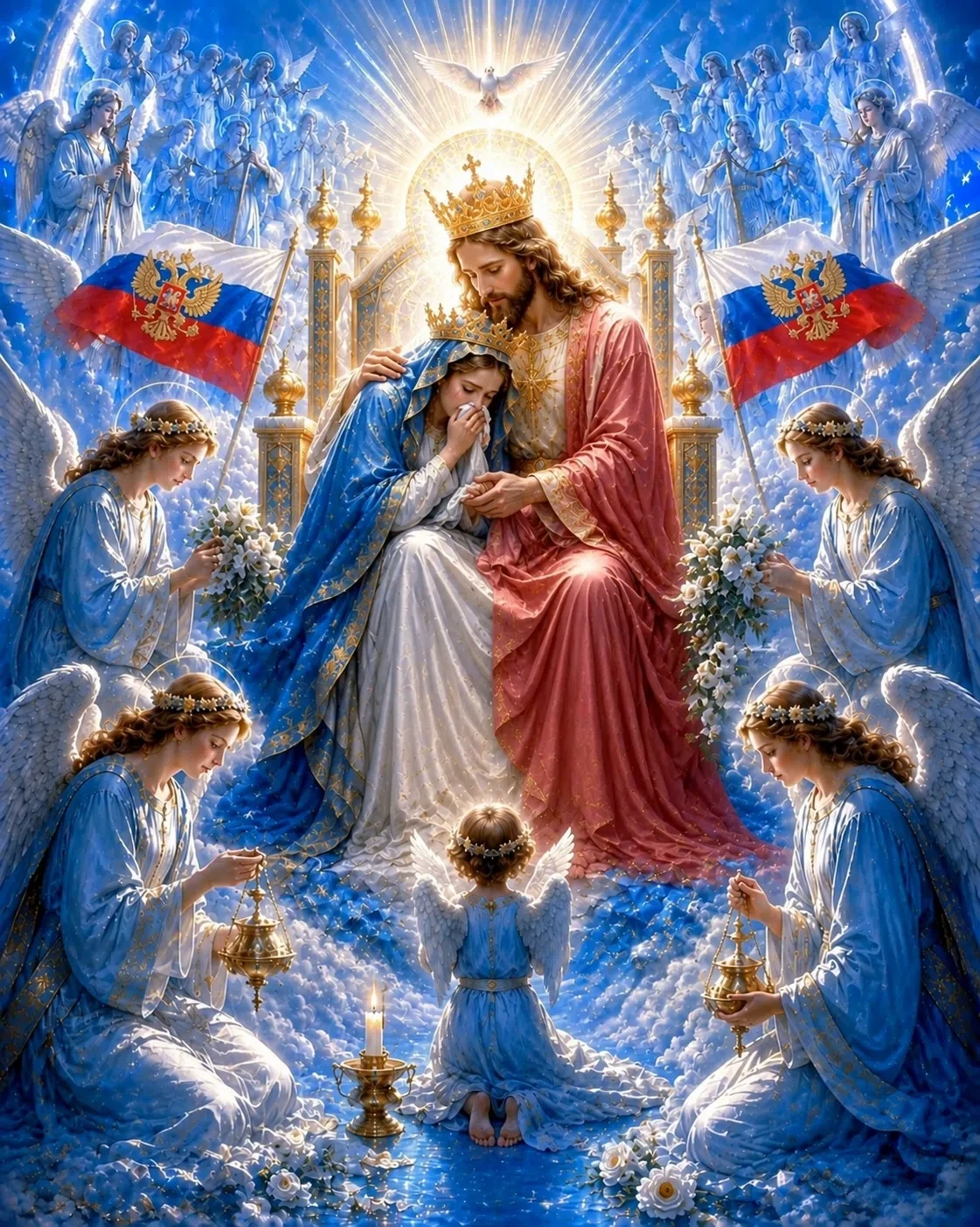 🇷🇺«Не отчаивайтесь! Сии грозные бури обратятся к славе России».❤🙏