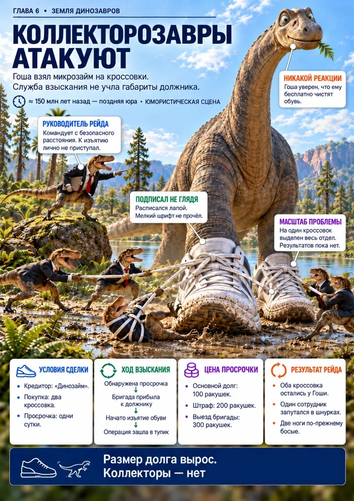 Атлас истории Земли. Коллекторозавры атакуют