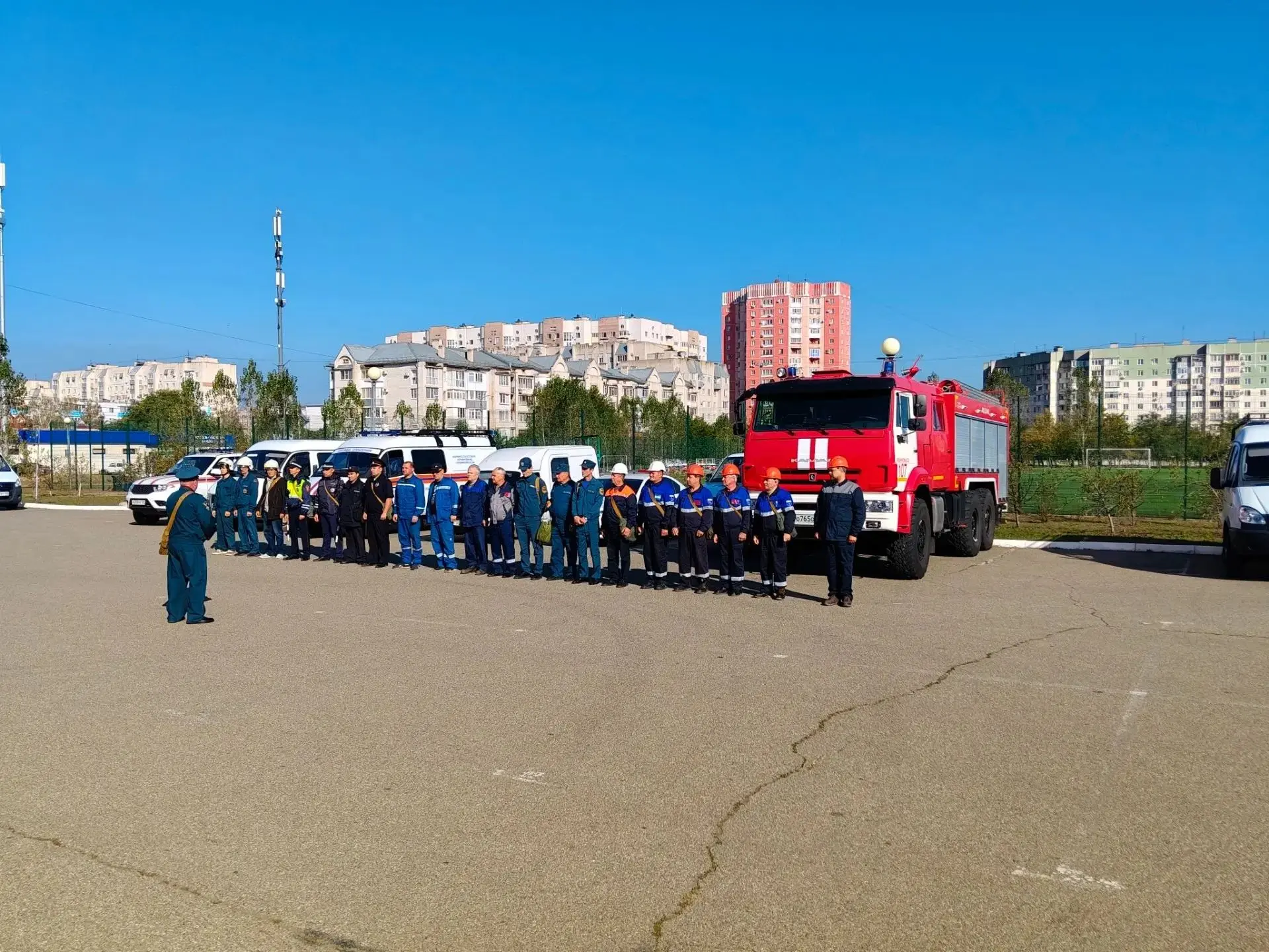В Невинномысске проходит штабная тренировка по гражданской обороне!
