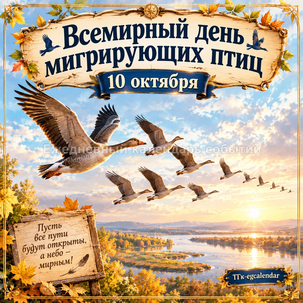 Всемирный день мигрирующих птиц
