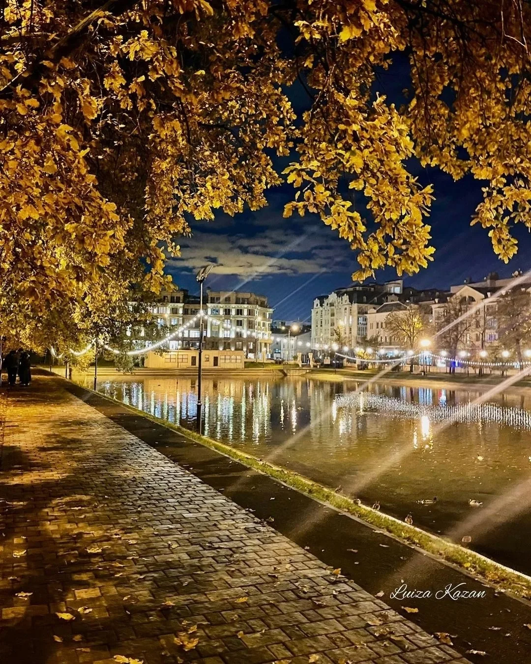🍂 Осенний вечер на Чёрном озере в Казани