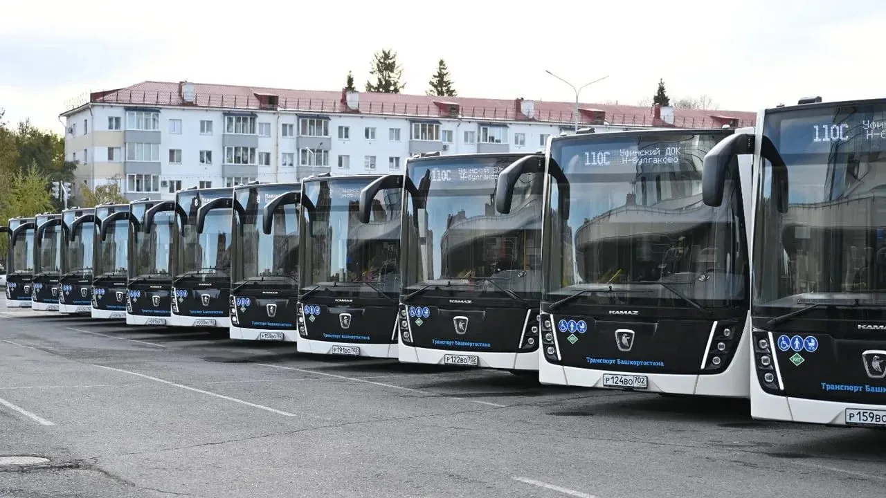 «Башавтотранс» получил 25 новых автобусов ко Дню республики