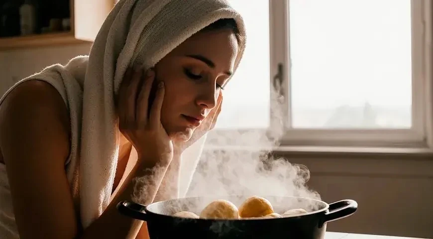 Ингаляция над картошкой: помогает ли народный метод