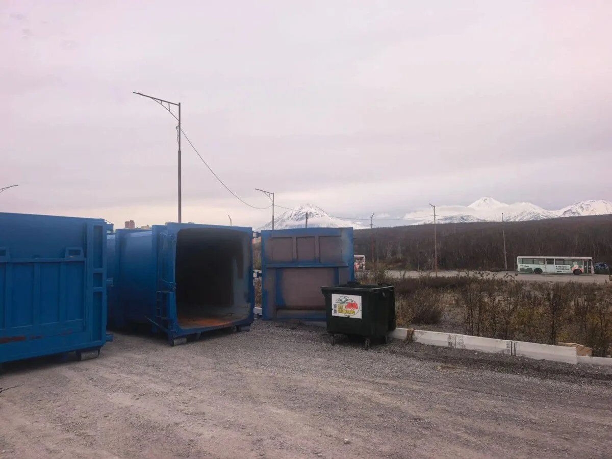 В Петропавловске открыли площадку для строительного и крупного мусора
