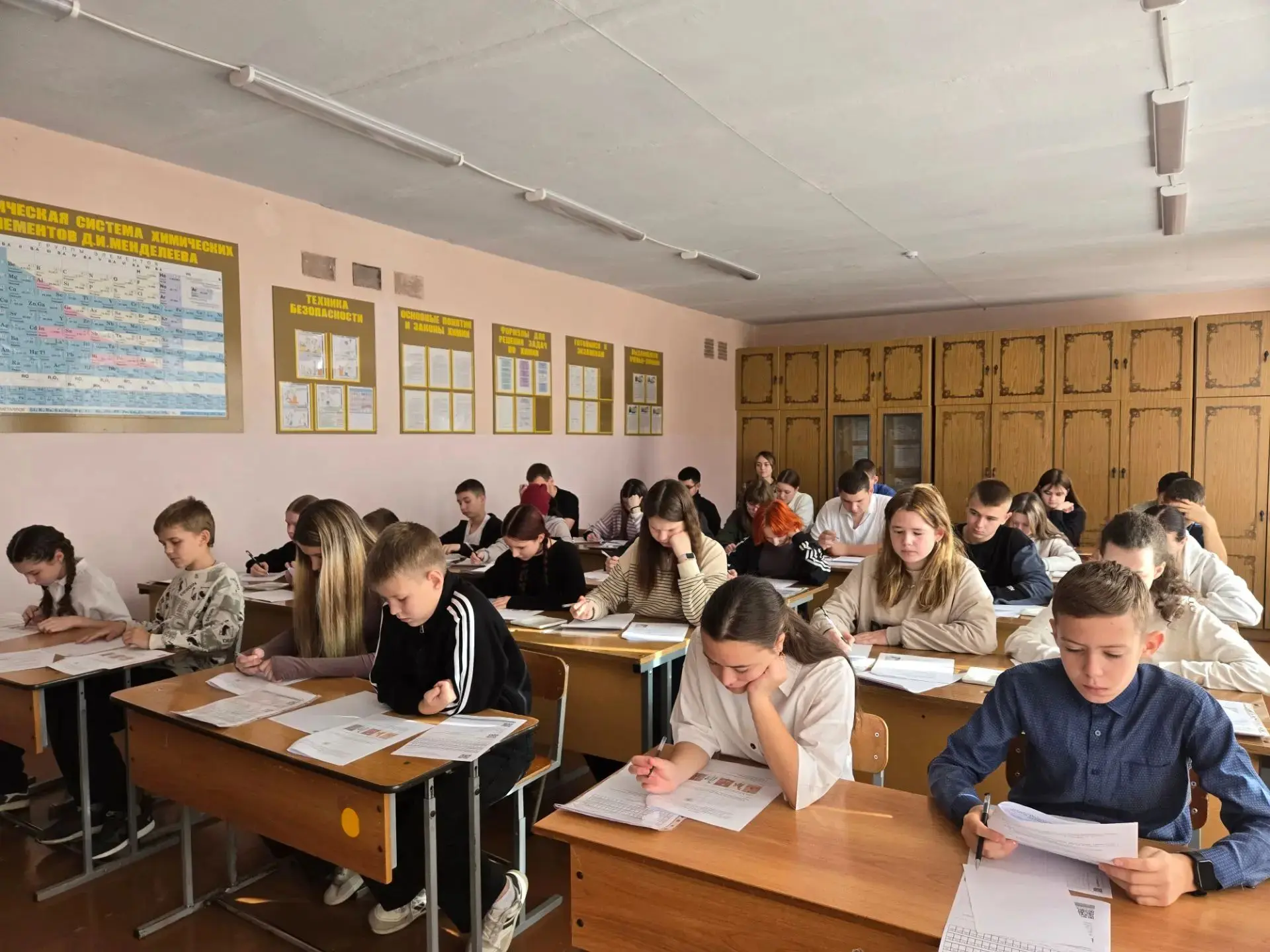 15 октября в нашей школе состоялся школьный этап Всероссийской Олимпиады школьников (Вс...