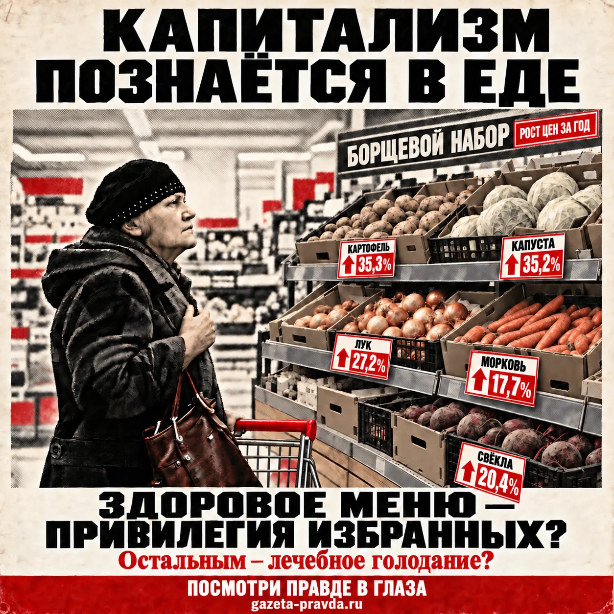 Капитализм познаётся в еде