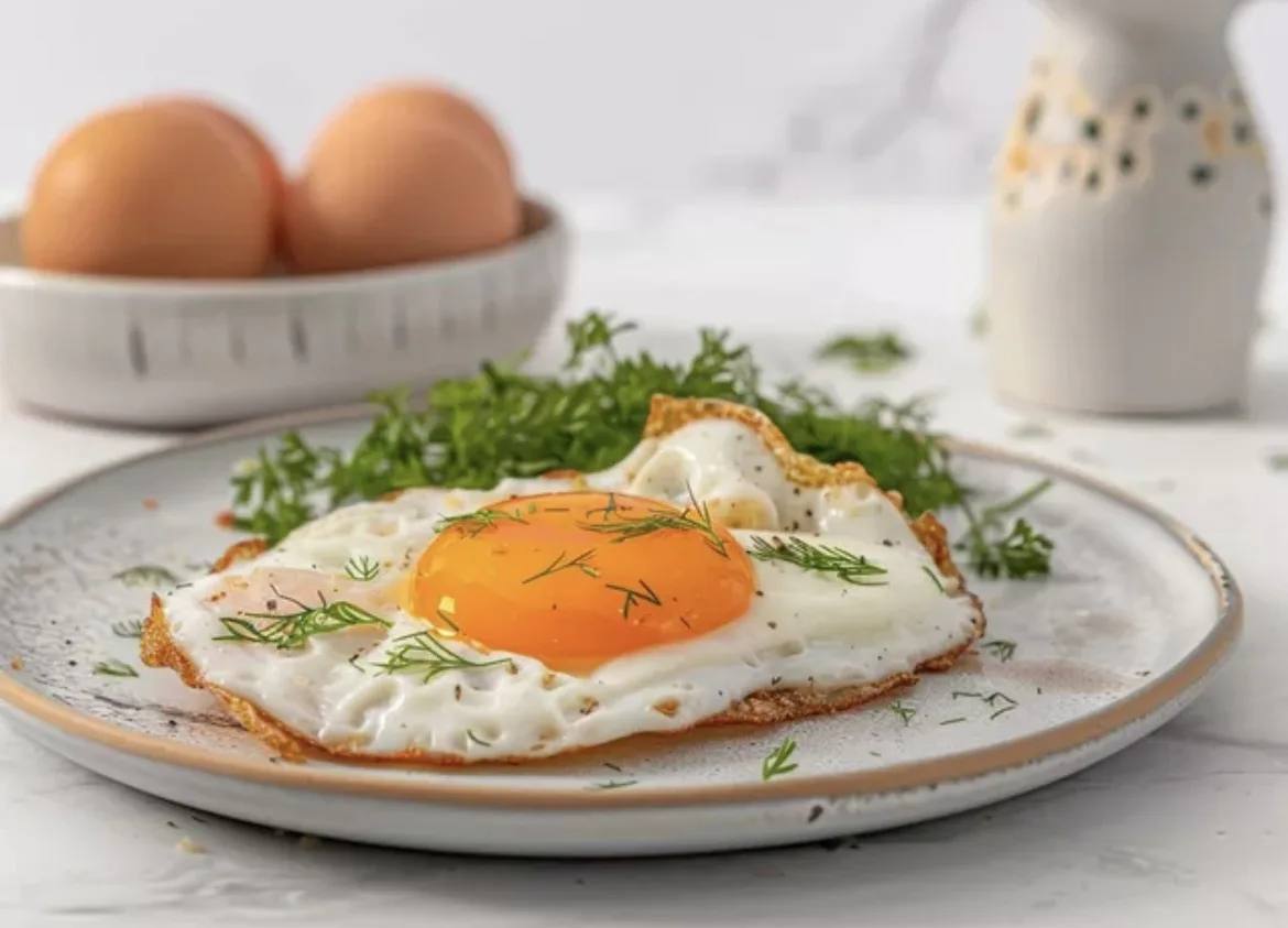 🍳 Завтрак за 5 минут: как пожарить яичницу, которая тает во рту