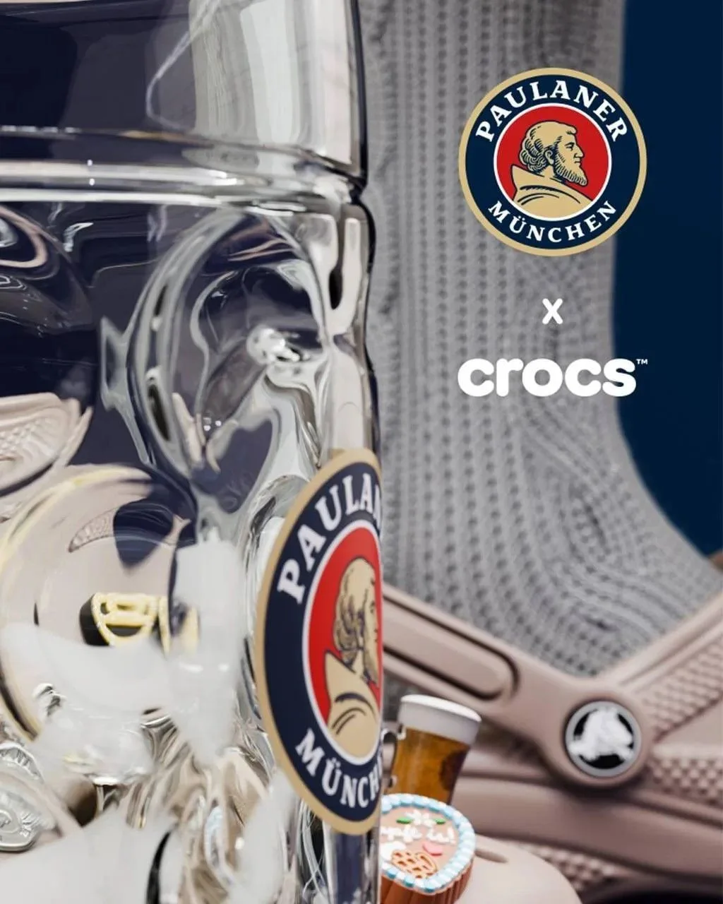 Немецкое подразделение Crocs готовит официальную коллаборацию с пивоварней Paulaner Mün...