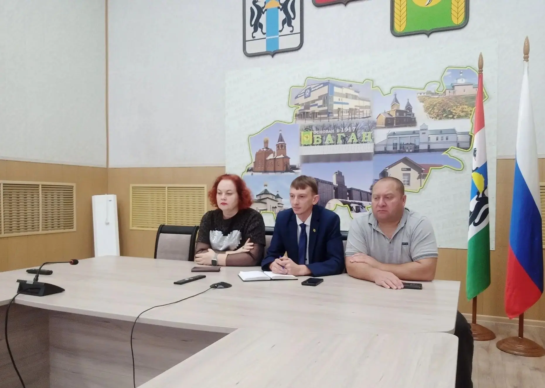 Командно-штабные учения по гражданской обороне прошли на территории Баганского района