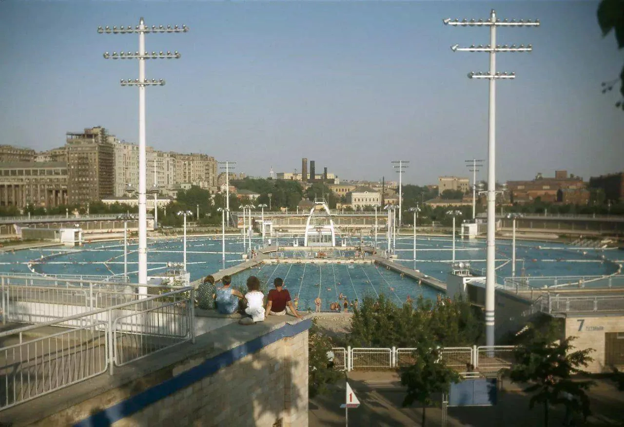 «Moskva» swimming pool, (1964), Moscow, Russian SFSR