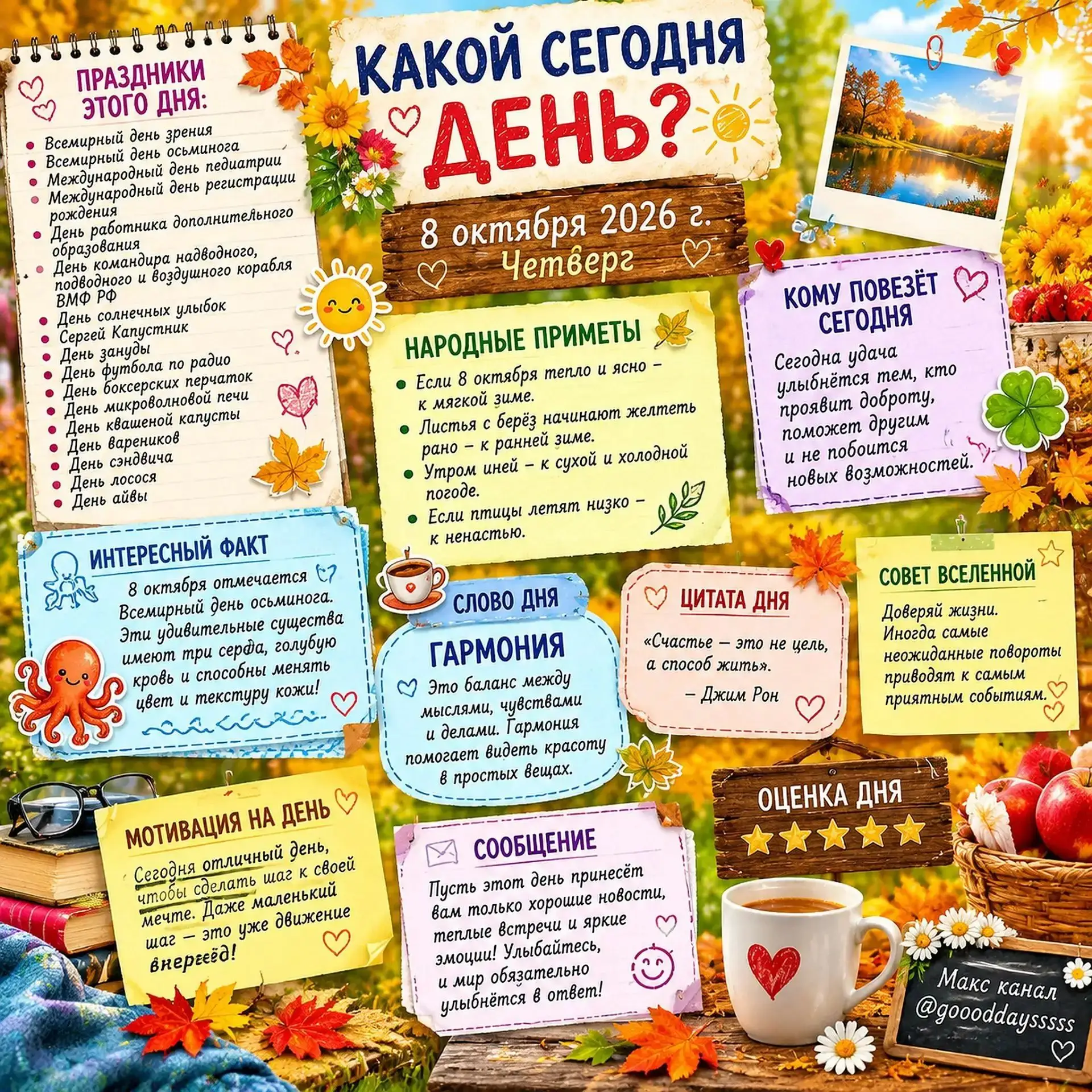 #какойсегоднядень