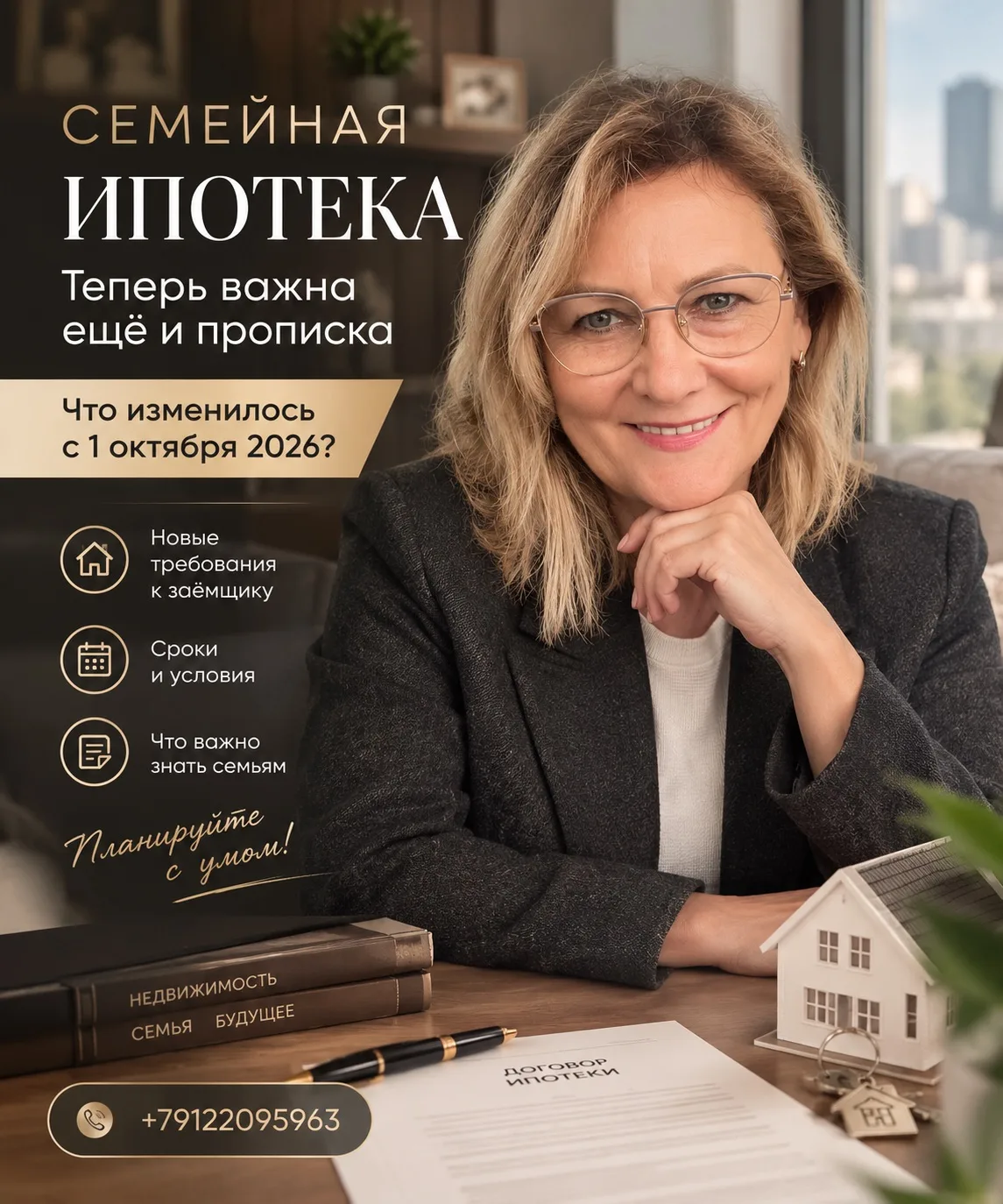 Семейная ипотека — теперь ещё и с пропиской. Что изменилось с 1 октября 2026 года?