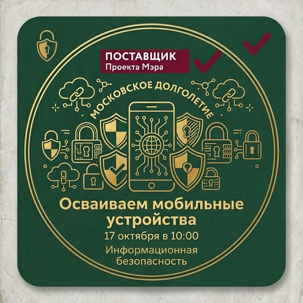 17 октября, в субботу, ждём всех на занятиях групп проекта "Московское долголетие" на 1...