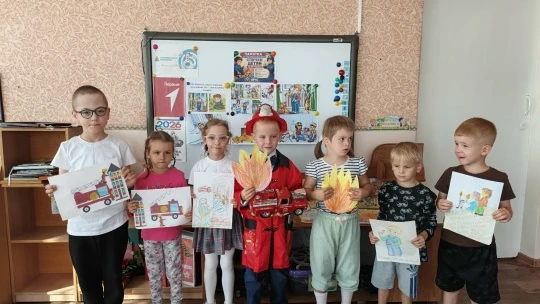 🔥 В рамках проекта «Детство Без опасности» в группе №7 «Колобок» прошла важная и очень...