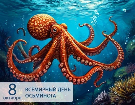 🌊 🐙День осьминога: морское приключение в нашем саду! 🌊🐙