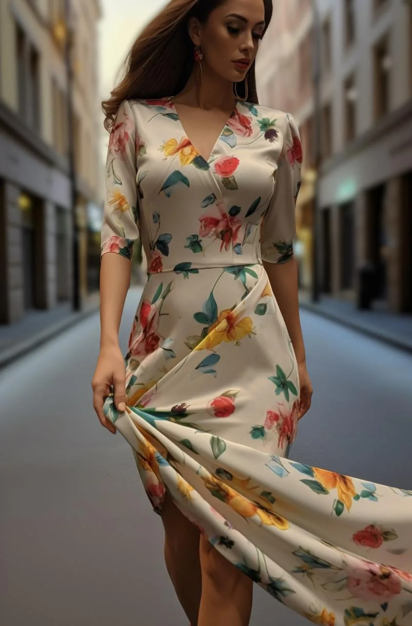 Шелк костюмно-плательный Blumarine. 🌺