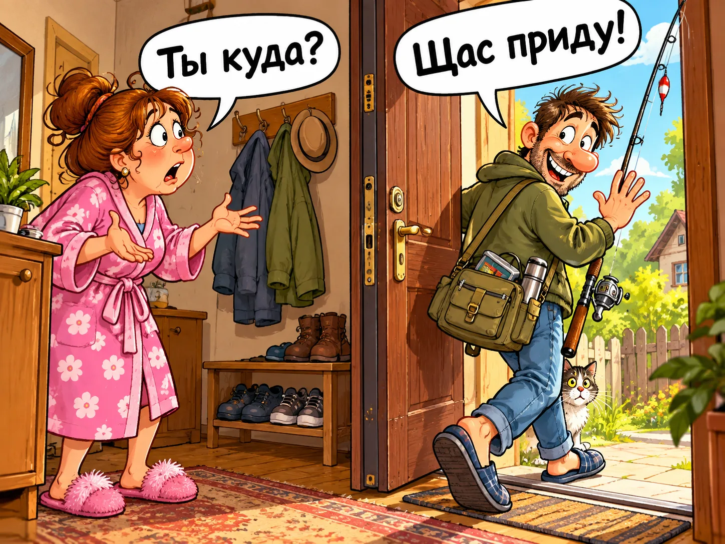 Только русский человек на вопрос: