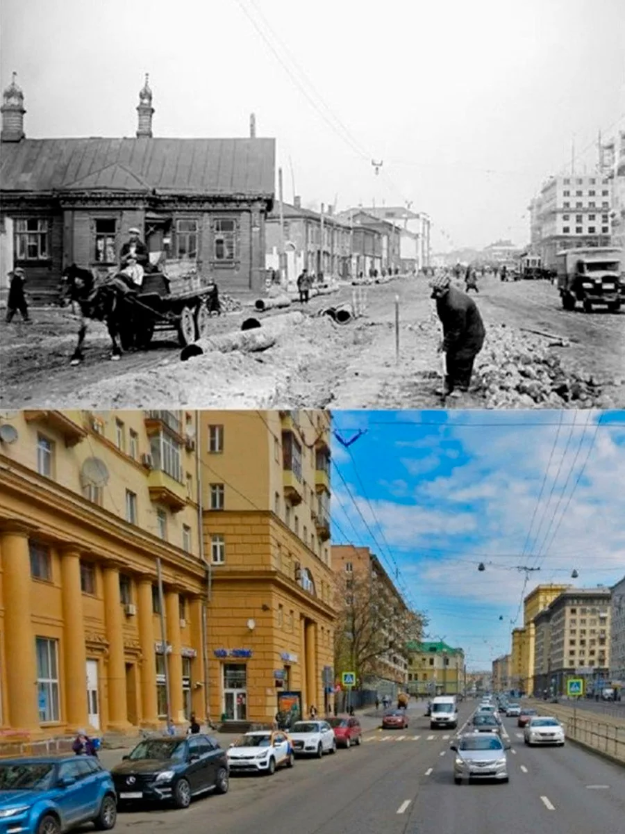 📍Улица Краснопрудная.