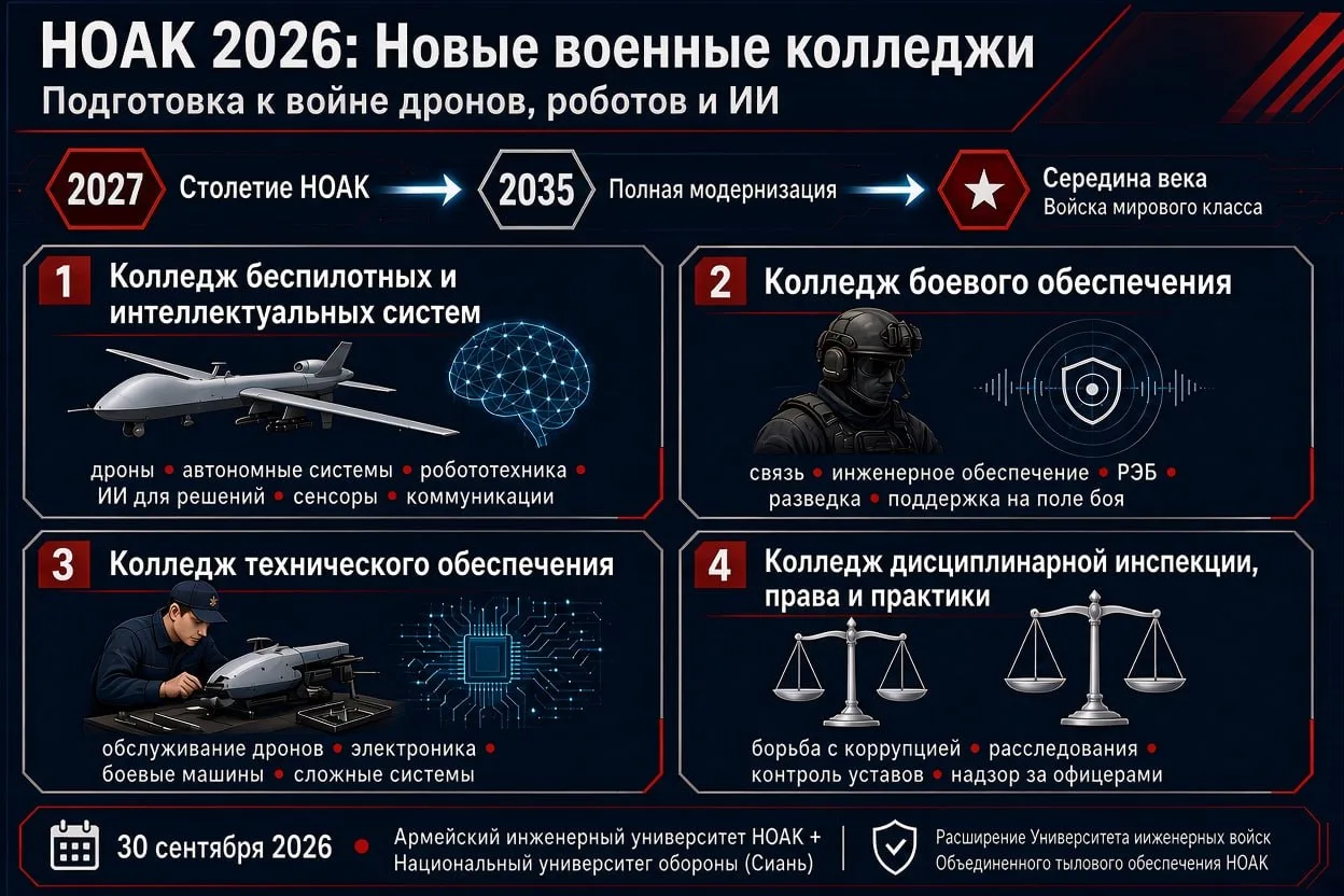 🔥 Китай готовит армию к войнам ИИ и дронов