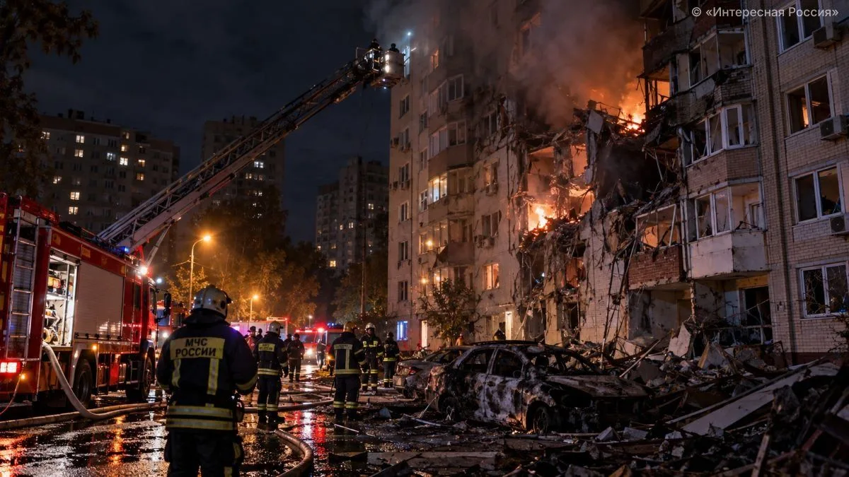 560 дронов за одну ночь: в Ростове рушатся дома и мост, на Белгородчине погибшие