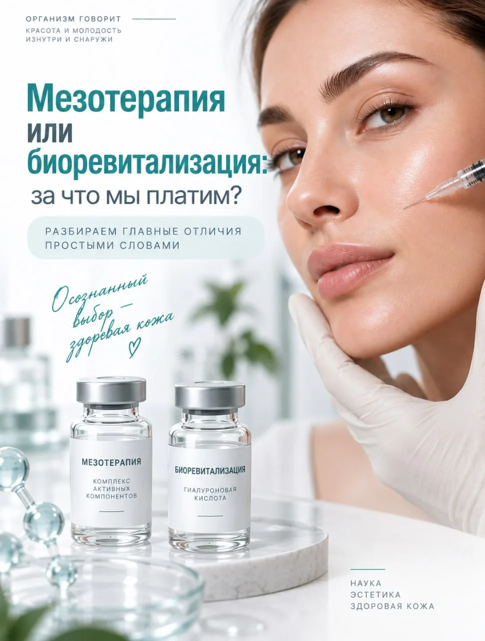 Мезотерапия или биоревитализация: за что мы платим?