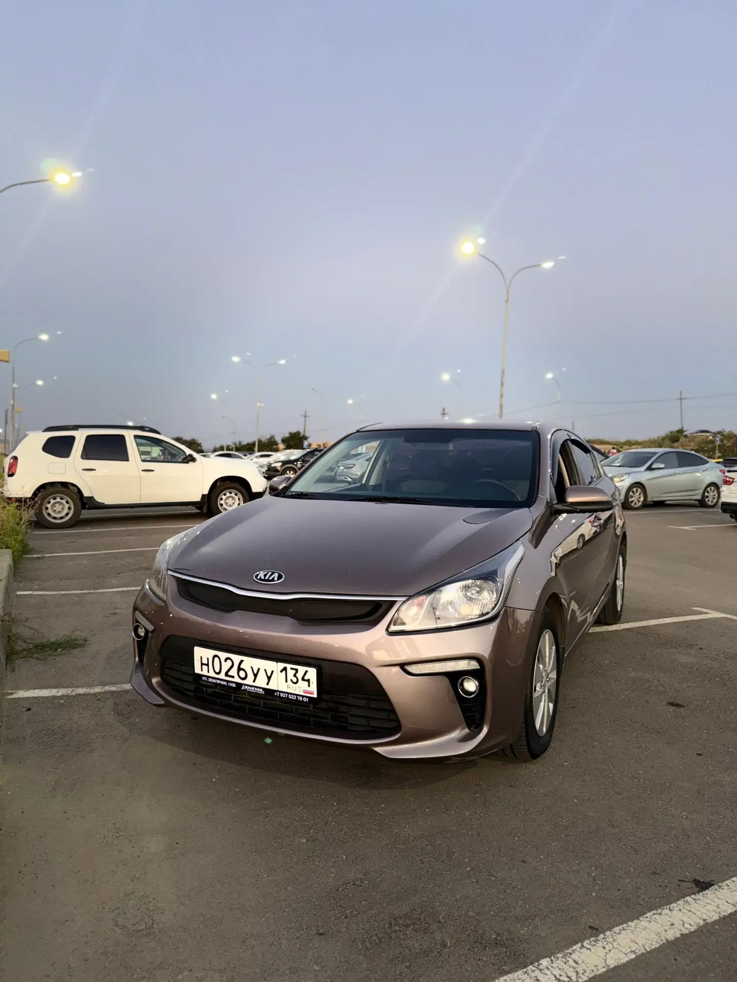 Kia Rio 2018. 145к пробег. автомат ,1.6. Комплектация предмаксимальная(мультируль и вся...