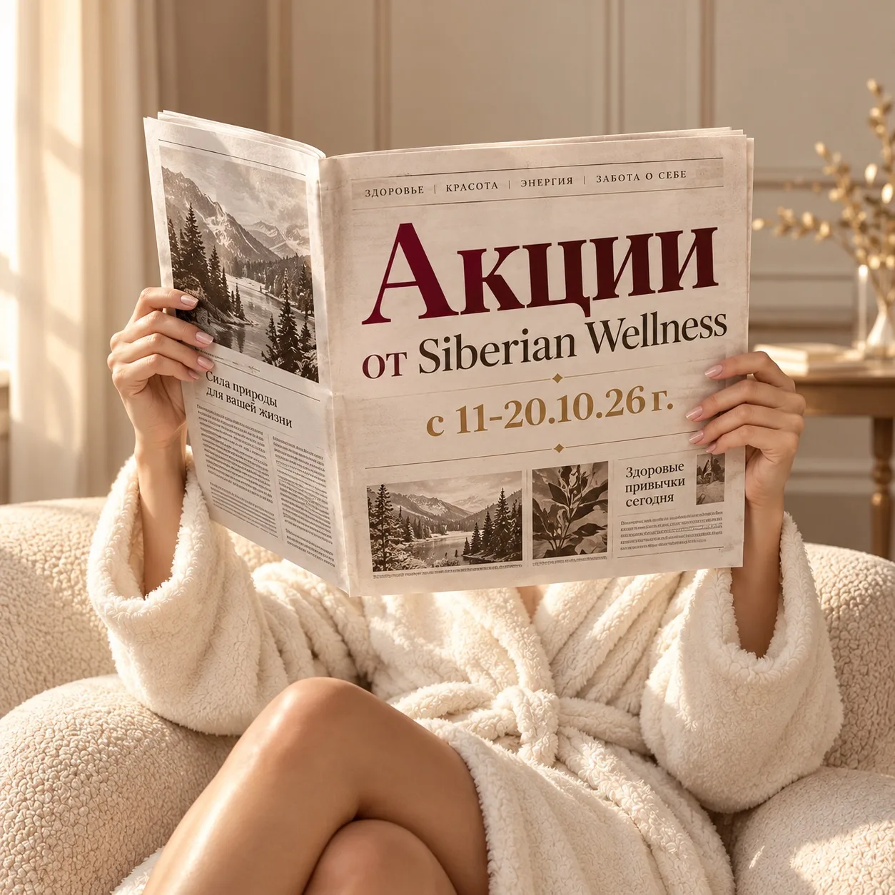 Девочки, заглянула на сайт Siberian Wellness и пришла к вам с выгодными находками! 😍🔥