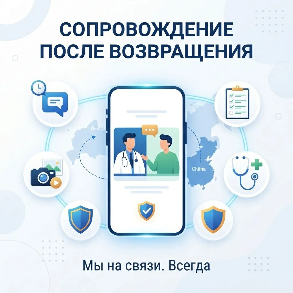 🦷 Комплексное сопровождение после возвращения домой