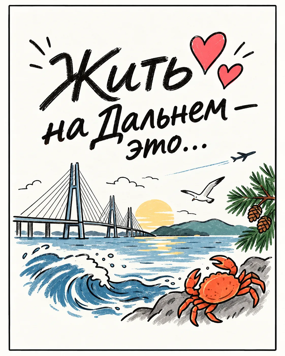 Жить на Дальнем – это… ❤️