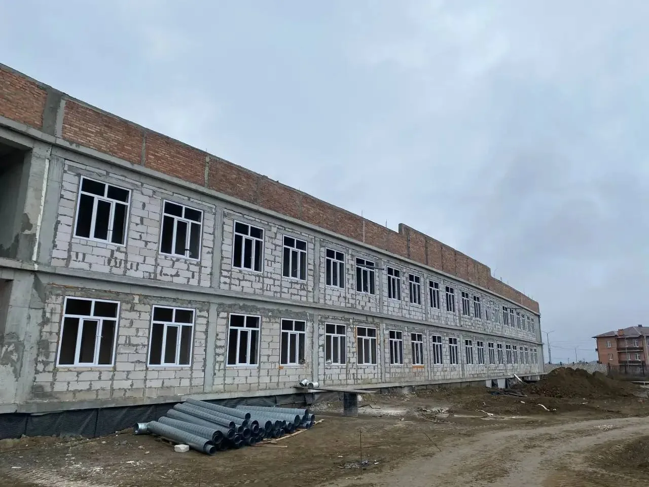 🏗 В Малгобеке возводят новый психоневрологический интернат на 200 мест