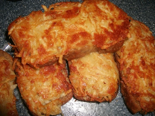 🥔🧀БРУСКЕТА С КАРТОШКОЙ И СЫРОМ