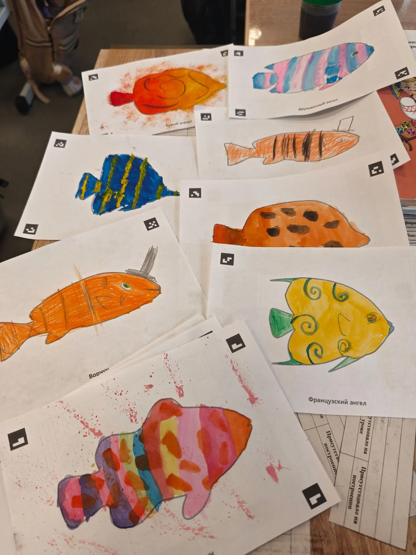 МАГИЯ ИСКУССТВА: КОГДА РИСУНКИ ОЖИВАЮТ! 🐠✨