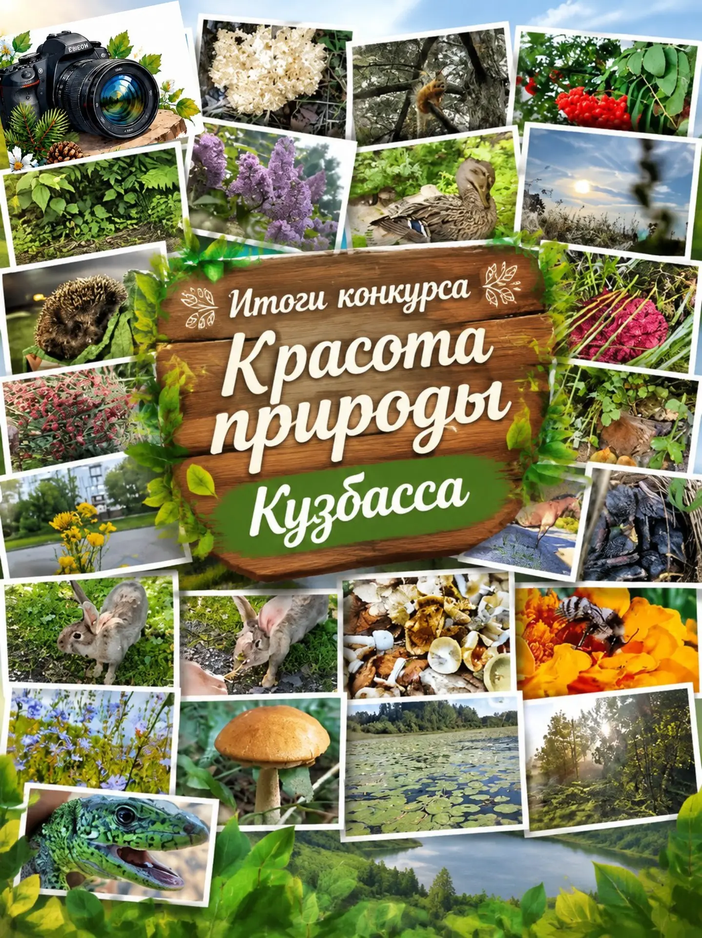 📸Итоги школьного этапа конкурса «Красота природы Кузбасса»