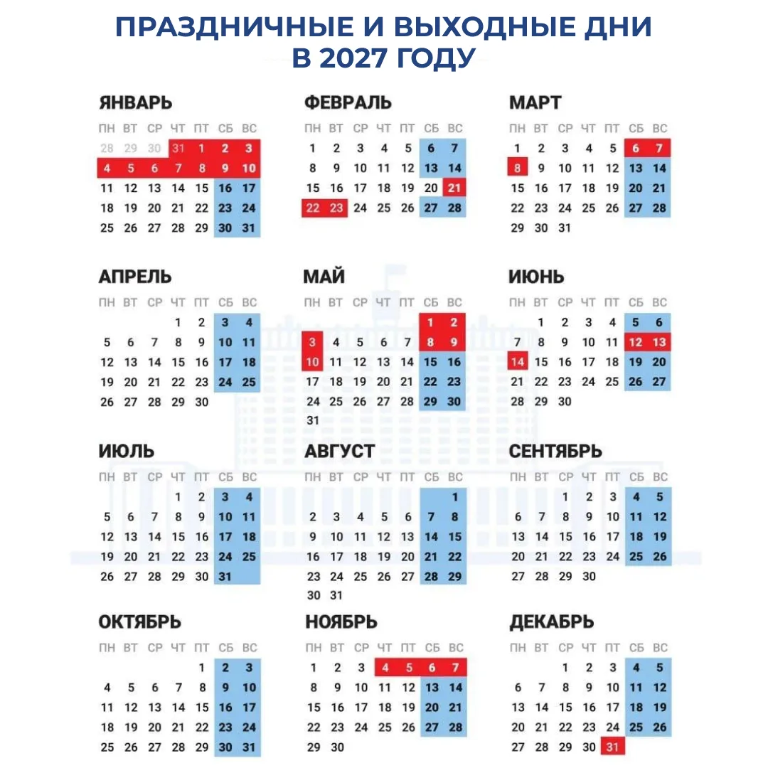 Уже начали планировать отпуска на 2027?