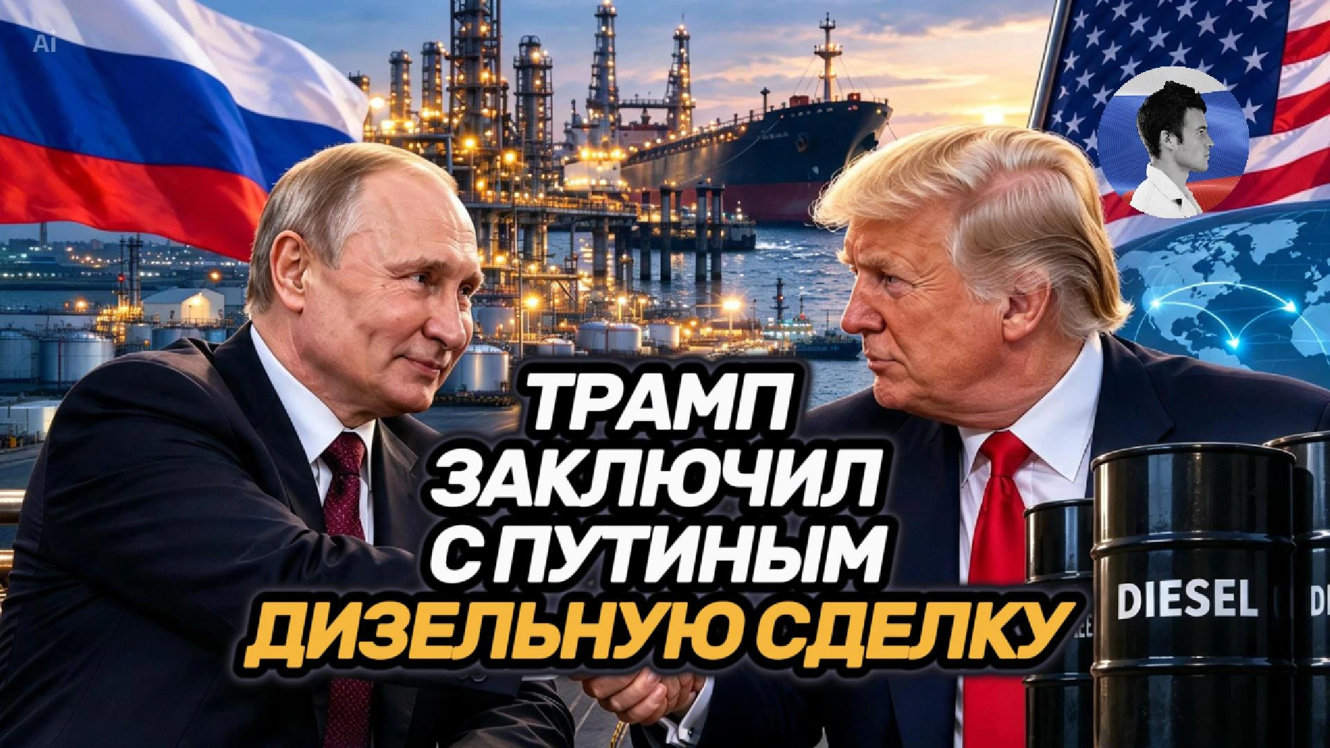 Трамп заключил с Путиным дизельную сделку. Зеленский негодует